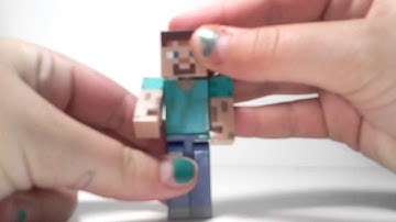 Minecraft- overworld Steve action figure