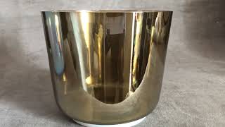 Crystal Singing Bowl in G# note in the 4th octave for Sound Healing