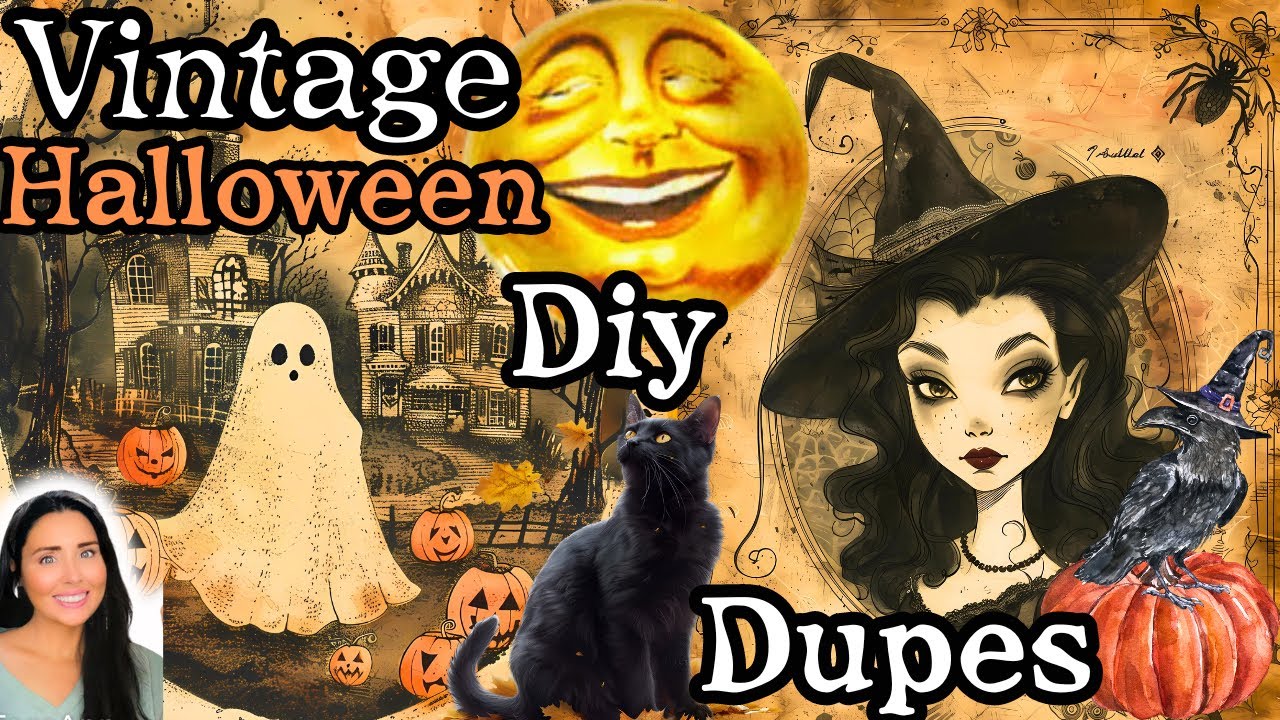 Vintage inspired Halloween dupes  that will have you reminiscing the good ole days!