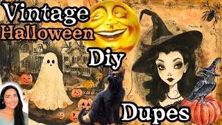 Vintage inspired Halloween dupes  that will have you reminiscing the good ole days!