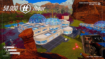 Planet Crafter 58.000 Terra Token / hour base tour