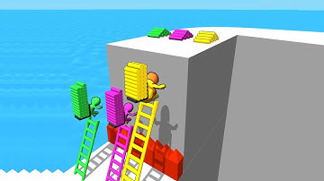 Ladder Race All Levels 100 Gameplay Walkthrough Part 10