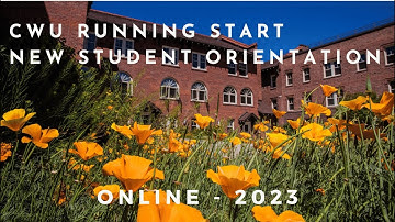 CWU Running Start Fall 2023 Ellensburg New Student Orientation