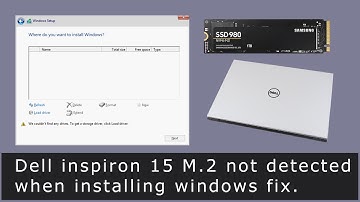 How to fix Dell inspiron ssd not detected