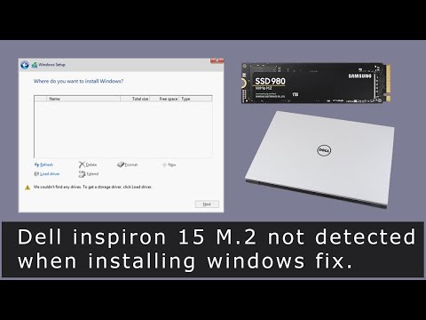 How to fix Dell inspiron ssd not detected