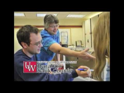 Start ahead with a degree from the University of Wisconsin-Baraboo/Sauk County! Begin any major and choose from a variety of degree options. Benefit from small classes, outstanding professors, and a proven record of student success. Graduate with a University of Wisconsin degreeand one third less debt. Start ahead today at UW-Baraboo/Sauk County! Visit us online at www.baraboo.uwc.edu