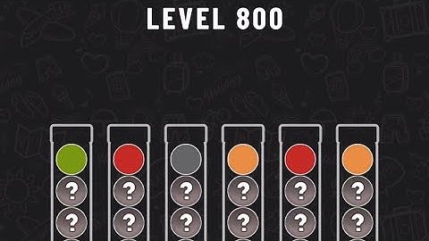 Ball Sort Puzzle Level 800 #ballsortpuzzle #ballsortpuzzlegameplay #puzzlegame #mobilegames