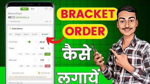 How to Place Bracket Order in Dhan App🚀Dhan App Me Bracket Order Kaise Lagaye📈 Bracket Order in Dhan