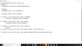 2. Array BY Satish Myla sir.  #salesforceDevelopment #salesforceAdmin
