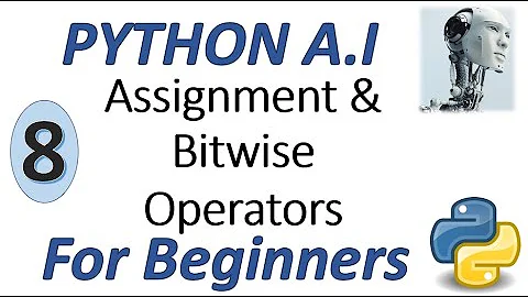 Machine Learning Tutorial Python : 8. Python Assignment and Bitwise Operator