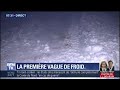Ref:HoWE2f4ZI80 En alsace, il y a dj 10 cm de neige ds 600 mtres  