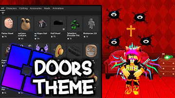 Roblox Avatar Editor DOORS THEME With BLOXSTRAP