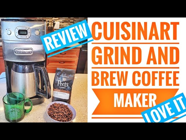 Cuisinart DGB-900 Burr Grind & Brew Thermal 12-Cup Automatic Coffeemaker  review: A coffee-grinder-brewer combo that could be much better - CNET