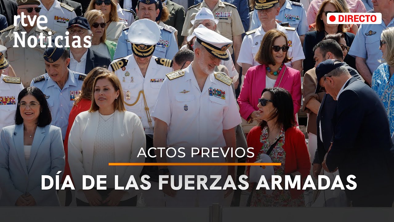 DÍA DE LAS FUERZAS ARMADAS: EXHIBICIÓN militar AÉREA, ANFIBIA y TERRESTRE | RTVE