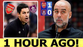🚨PEP DROPS MASSIVE BOMB ON HIS EXIT CONFIRMED + SHOCK DECLARATION ON ARTETA AFTER  ARS 1-0 BURNLEY