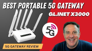 🔴Uitstekende 5G mobiele router met multi-WAN en VPN GL.inet X3000 Spitz AX volledige review