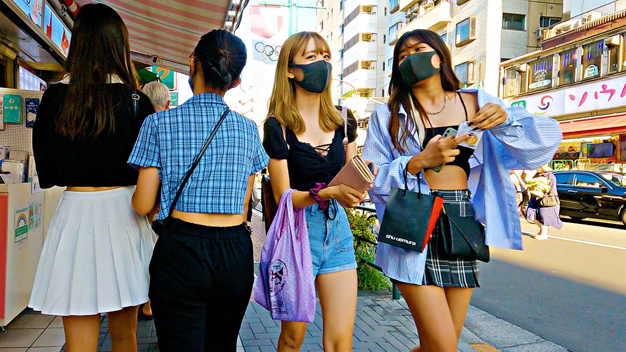 【Shin okubo Walk】Hot and dazzling holiday【4K】