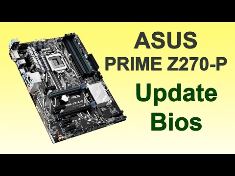 تحديث بيوس لوحة أم ASUS PRIME Z270-P