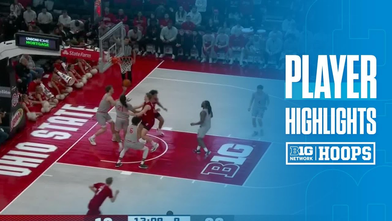 Braeden Carrington Highlights vs. Ohio State | Wisconsin Basketball | 02/17/2026