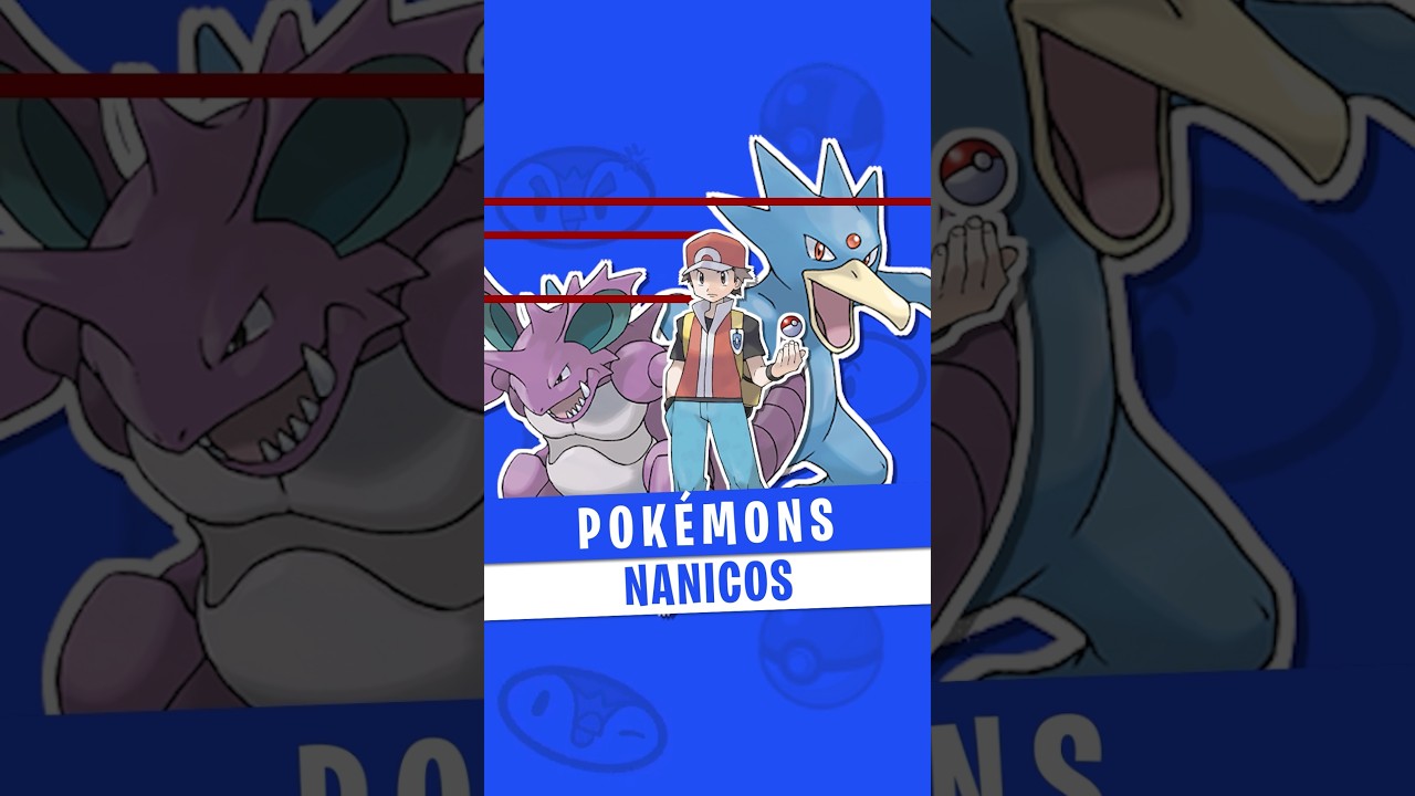 POKÉMON NANICOS que MENTIRAM pra você que são altos!#pokemon #animepokémon