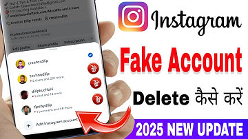 Instagram fake account delete | Instagram fake id kaise delete kare | Instagram id delete kaise kare