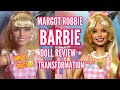 Barbie the movie margot robbie doll review  repaint