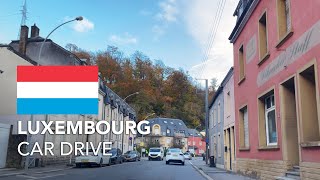 Car drive in #Luxembourg: from the outskirts to the highway, the citycentre and the #Grund Area 🇱🇺