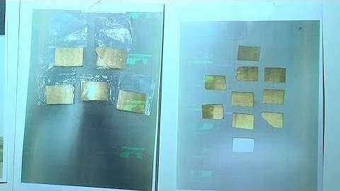 De quem era o ouro roubado no aeroporto?