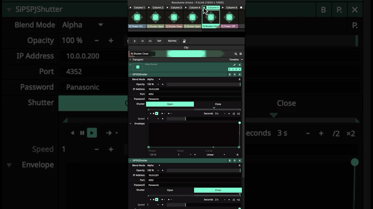 [Resolume Plugins] PJLink Control (FFGL for Mac)