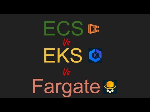 AWS ECS vs EKS vs Fargate