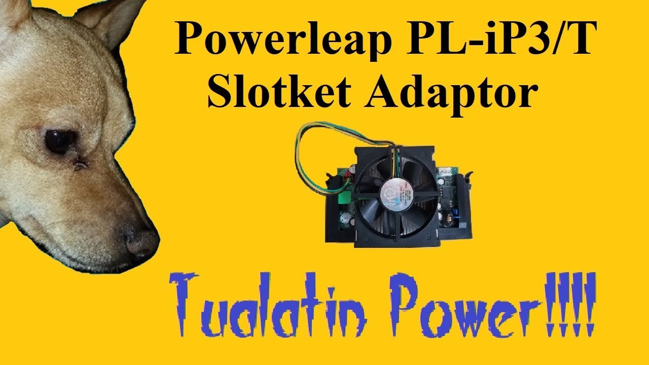 PowerLeap PL-ip3/T セレロン1200（tualatin）付 PC-VS26DS7DA2にTualatinを載せてみよう