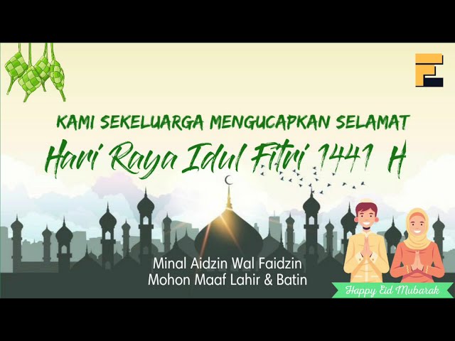 Ucapan Hari Raya Idul Fitri 1441 H class=