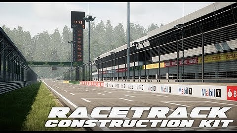 Race Track Construction Kit | Unreal Marketplace Showcase Video
