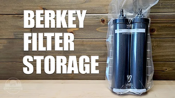 How to Store Berkey Water Filter When Not in Use (short and long-term methods)