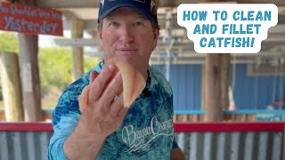 How to Clean and Fillet Catfish!