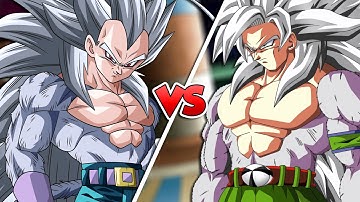 Goku SSJ5 Vs Vegeta SSJ5