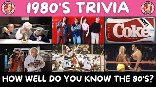 1980's Trivia Quiz - 80 Totally Awesome Questions About The 80's