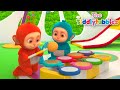 Tiddlytubbies play fun drums  official season 4 compilation