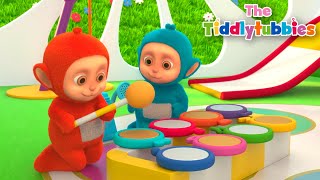 Tiddlytubbies PLAY FUN DRUMS! |  Season 4 Compilation