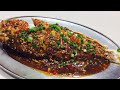 Restaurant Style Fried Fish with Taucheong Sauce | Sweet Chillie Bean Paste Sauce