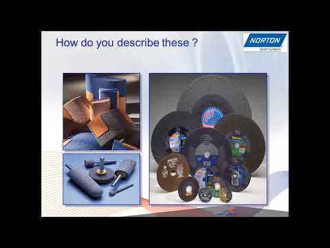 Abrasive Product Basic Training - bonded Abrasives