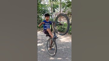 how to do wheelie in 60sec #shorts#infinity rider#cycle stunts#