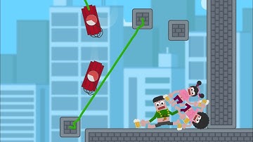 Fall Boys: Rope Rescue - All Levels Gameplay Android, iOS