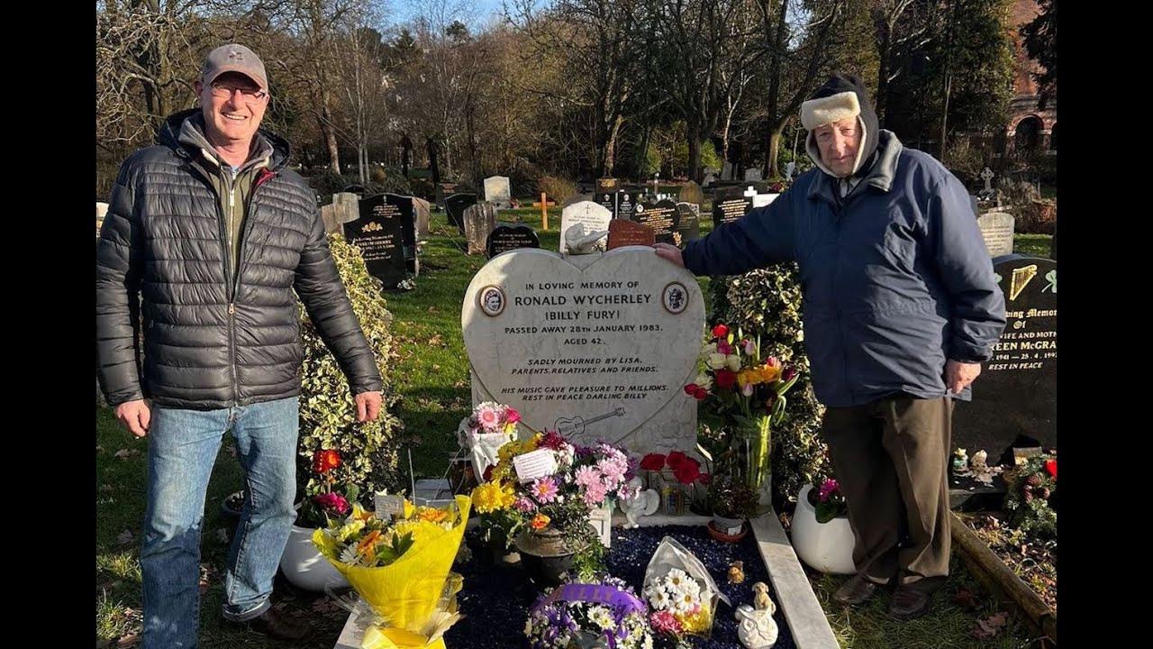 Billy Fury 40th anniversary graveside tribute by Michael Parkinson YouTube Billy Fury 40th anniversary graveside tribute by Michael Parkinson YouTube