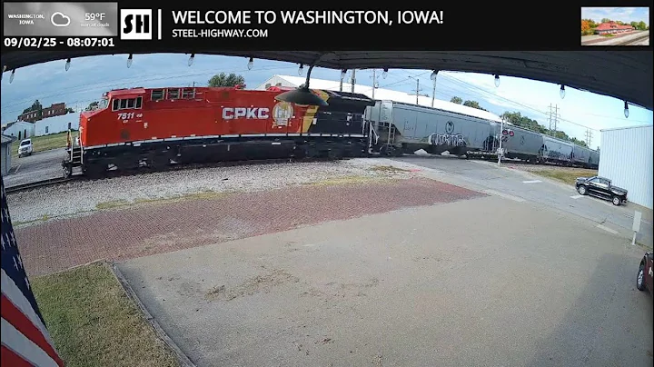 Washington Depot Live Railcam - Washington, IA #SteelHighway