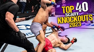 Top 40 CRAZY Knockouts Of 2023 | Brutal MMA