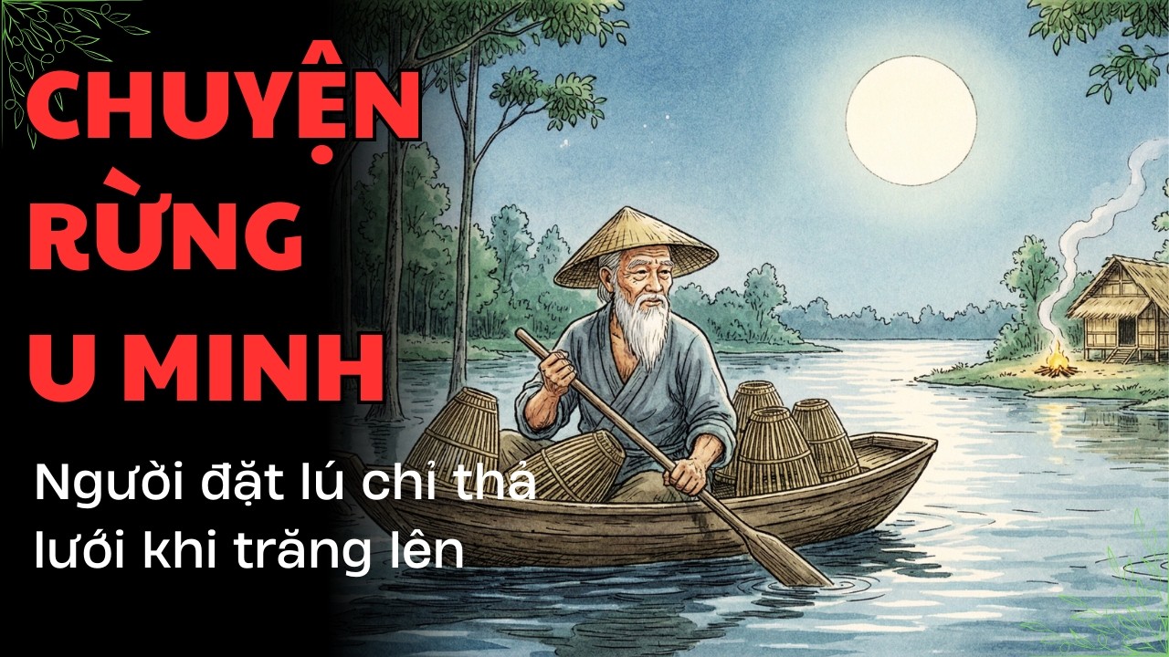Người Đặt Lú Chỉ Thả Lưới Khi Trăng Lên | Chuyện Rừng U Minh