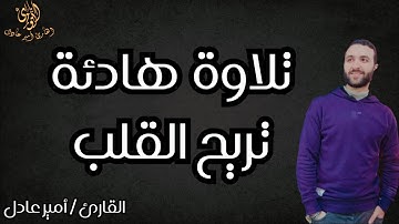 تلاوة هادئة ❤️🎧 بصوت لم تسمعه من قبل 😴 القارئ امير عادل