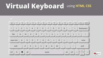 Keyboard Design Full Video - VSClass Online | HTML CSS tutorial for beginner | #keyboard #htmlcss