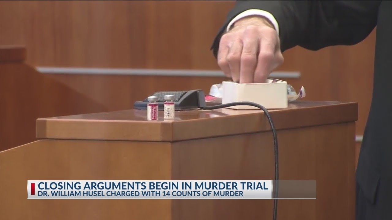 Closing arguments underway in William Husel murder trial - YouTube
